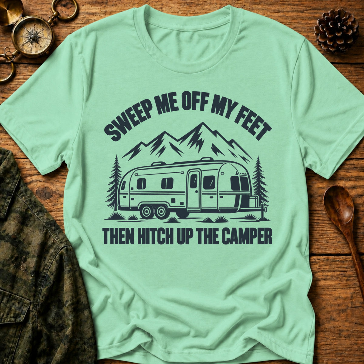Hitch Up Camper T-Shirt