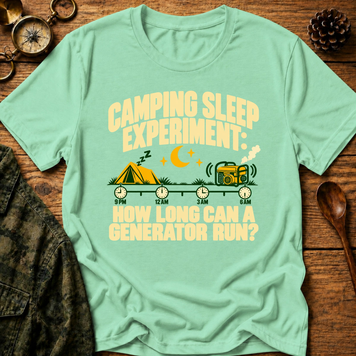 Generator Sleep Experiment T-Shirt