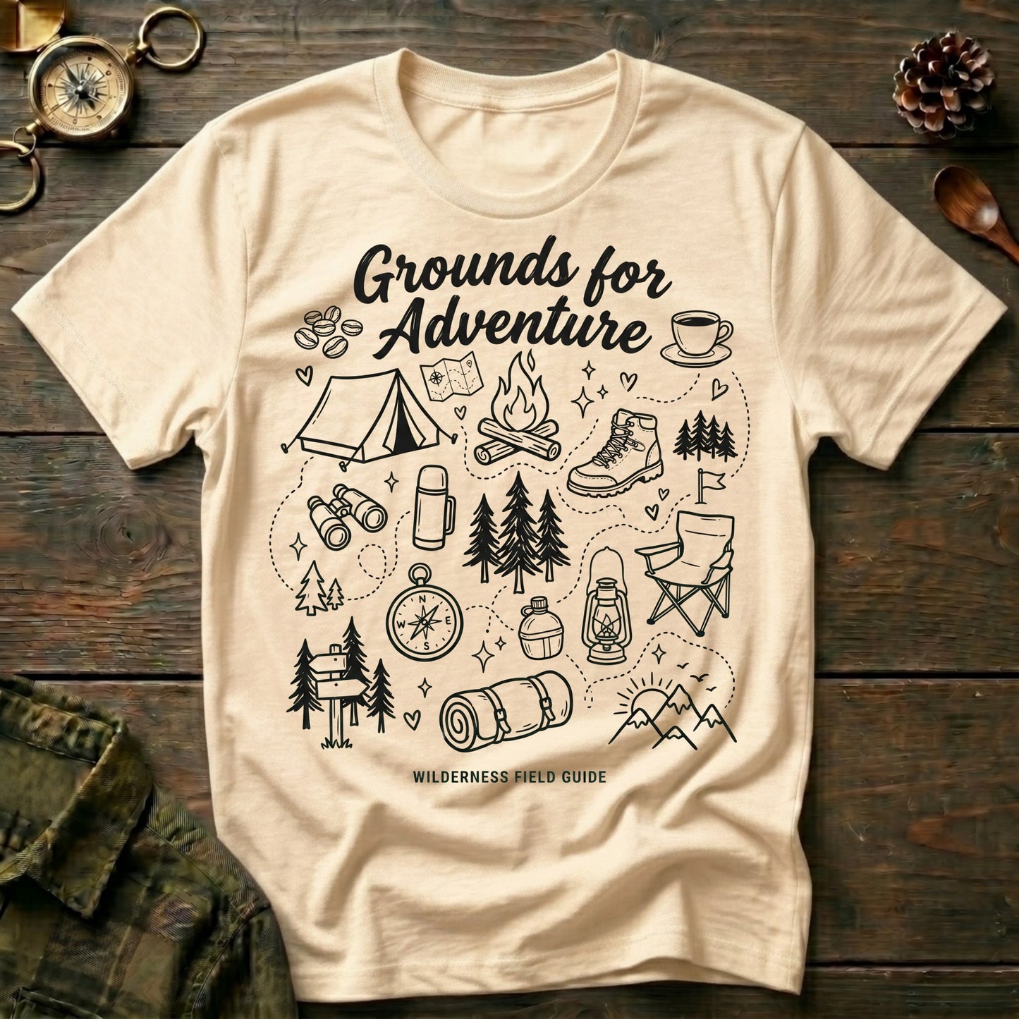 Grounds for Adventure T-Shirt