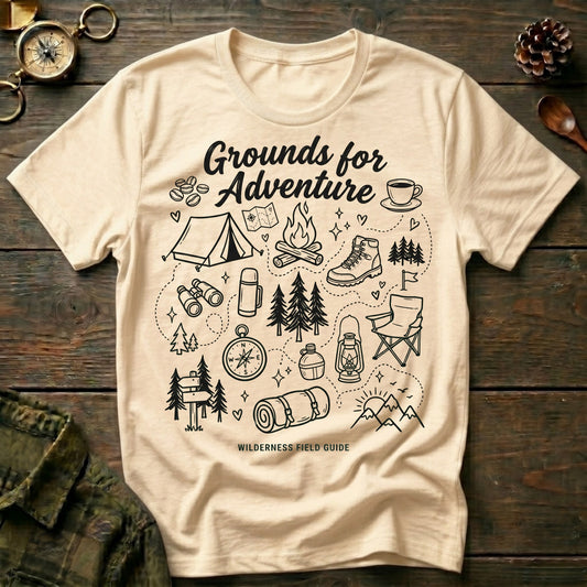 Grounds for Adventure T-Shirt