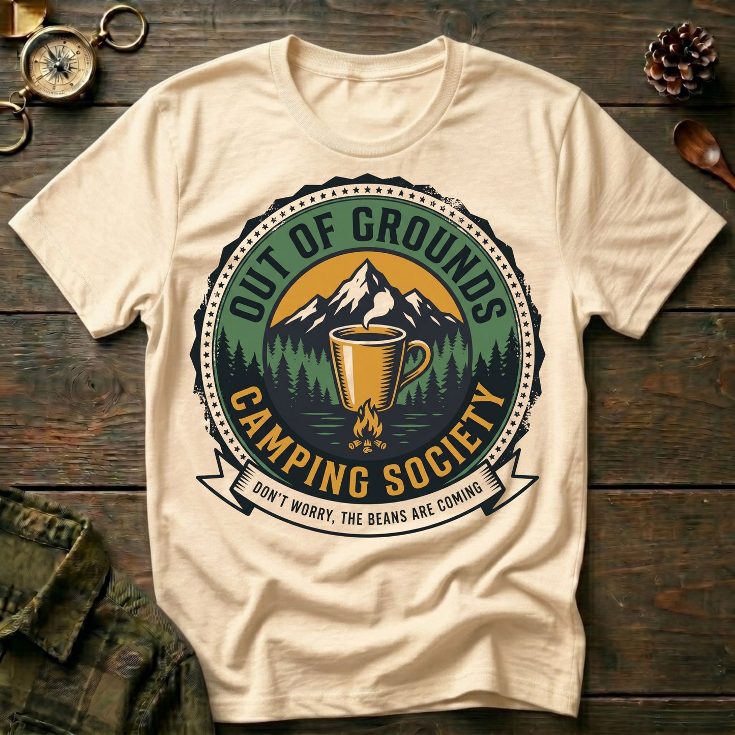 Camping Society T‑Shirt