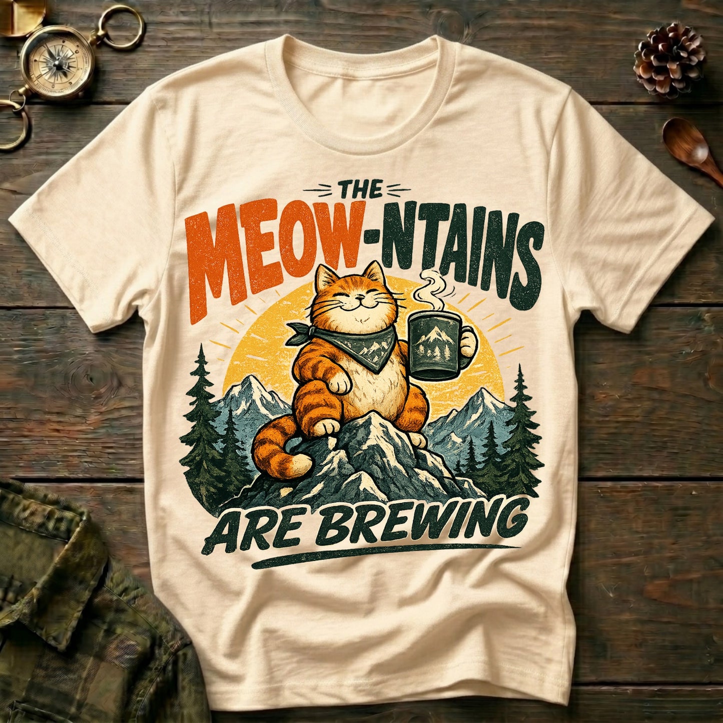 Meow-ntains  T-Shirt