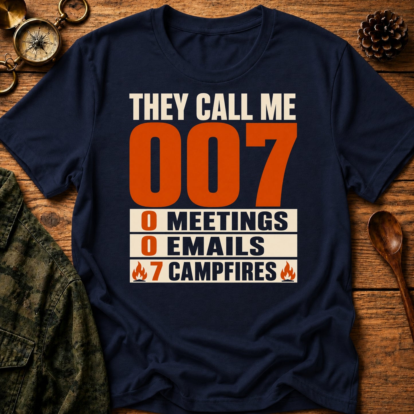 Agent 007 Camper T-Shirt