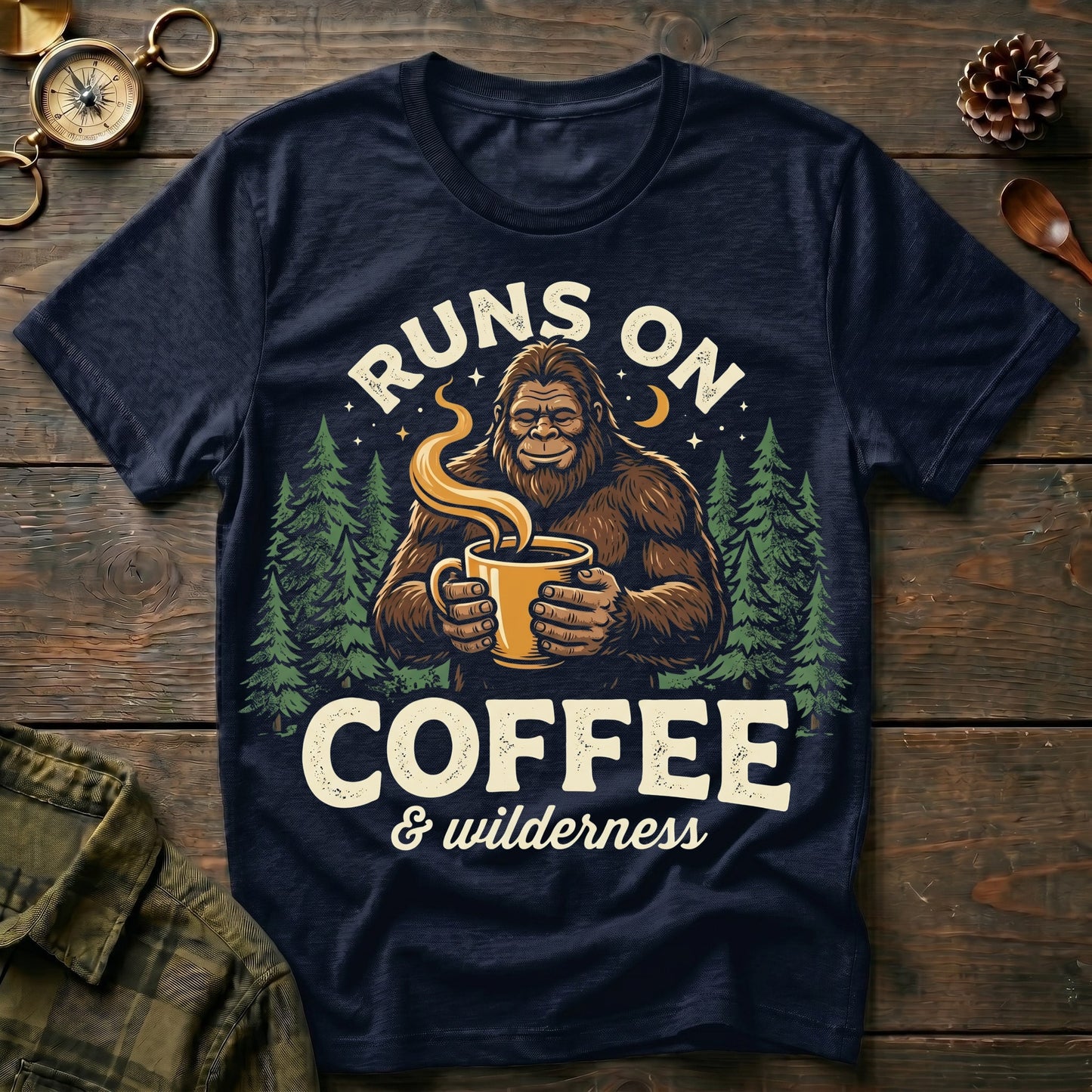 Runs on Coffee T‑Shirt