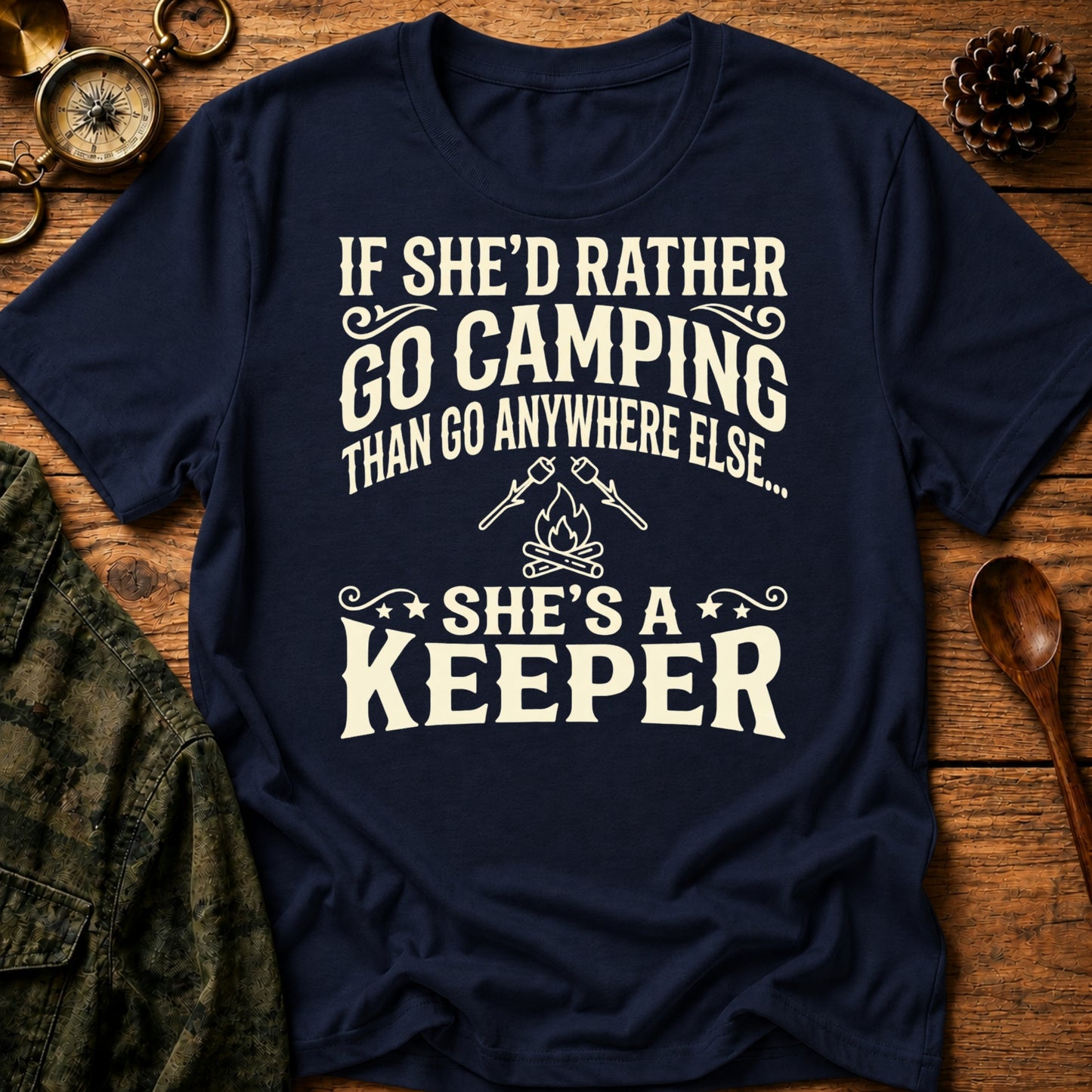 She's A Keeper T-Shirt