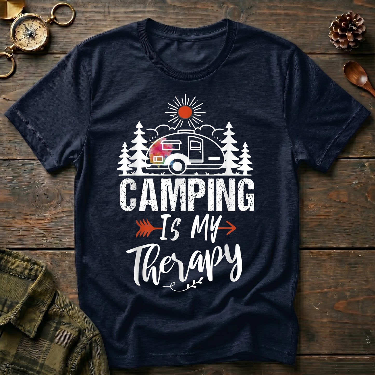 Camping Therapy T-Shirt