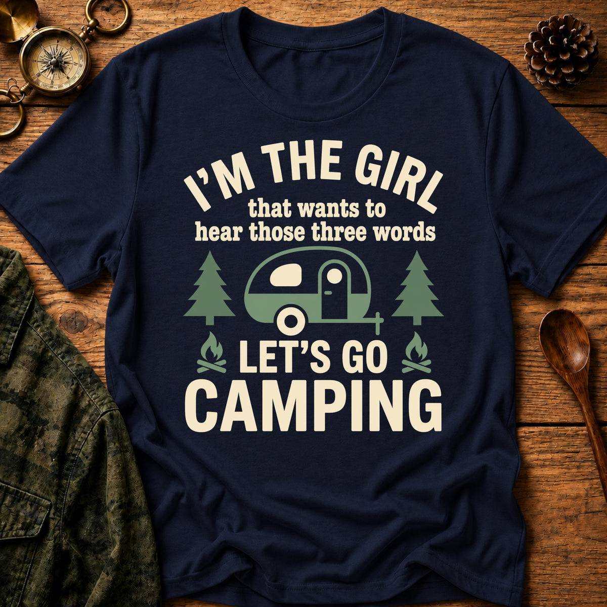 Let's Go Camping T-Shirt