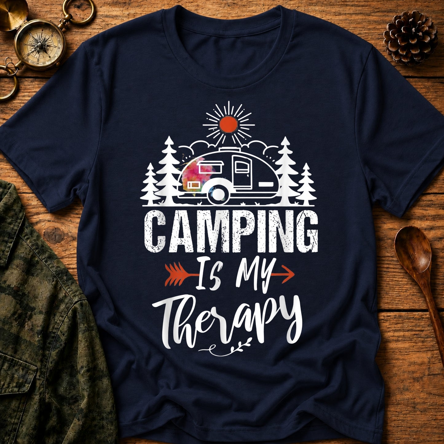 Camping Therapy T-Shirt