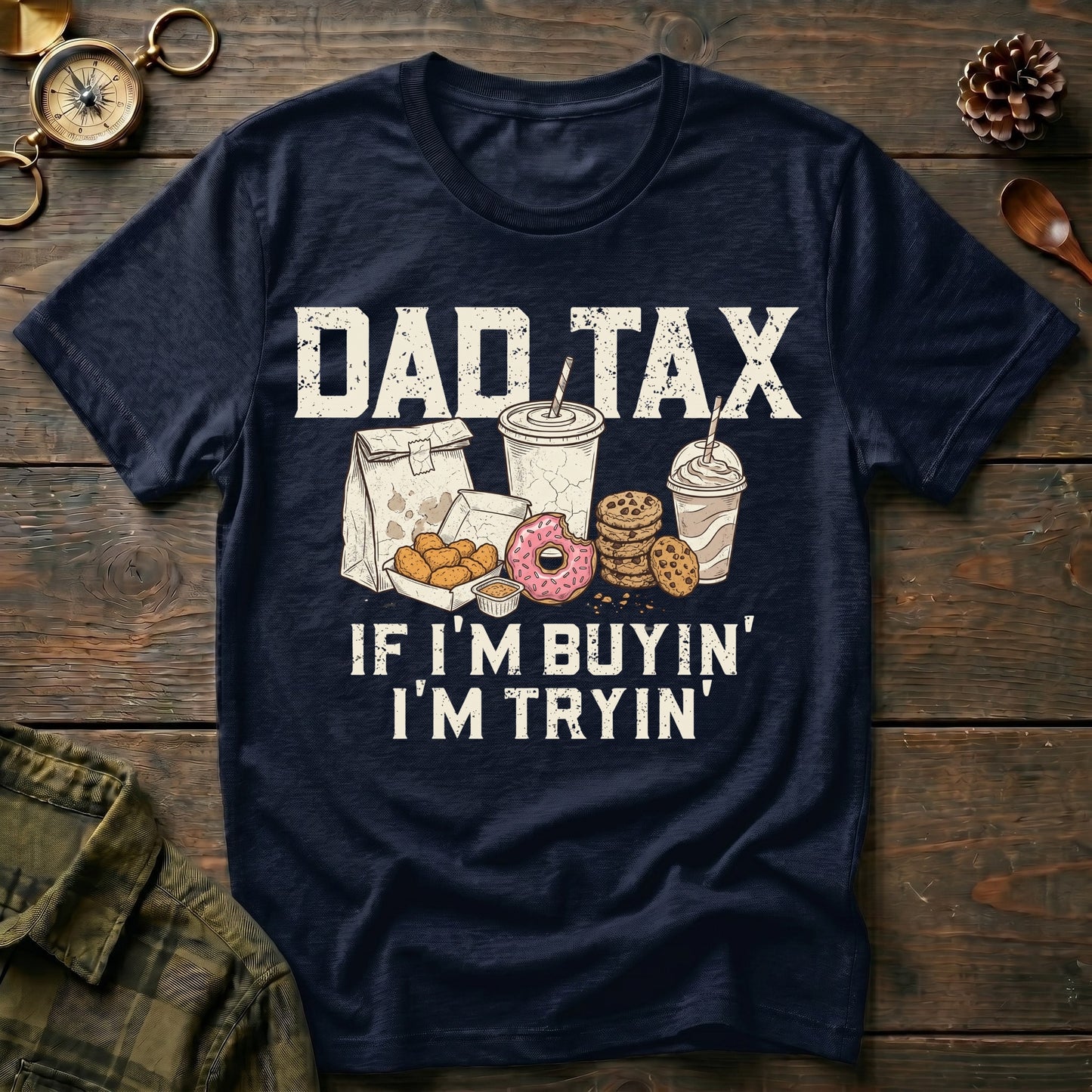 Snack Dad Tax T-Shirt