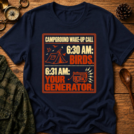 Campground Wake-Up T-Shirt