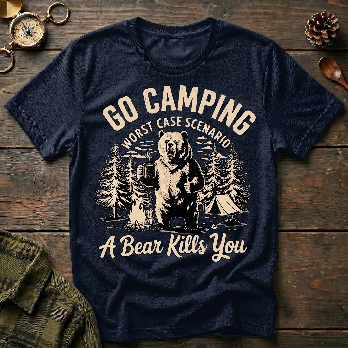 Go Camping T‑Shirt