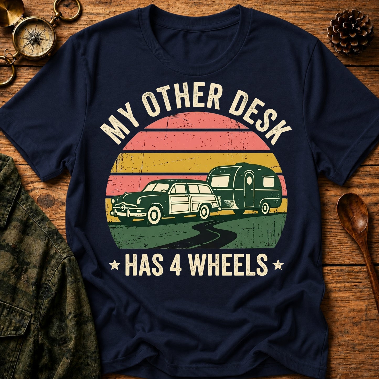 Four Wheels T-Shirt