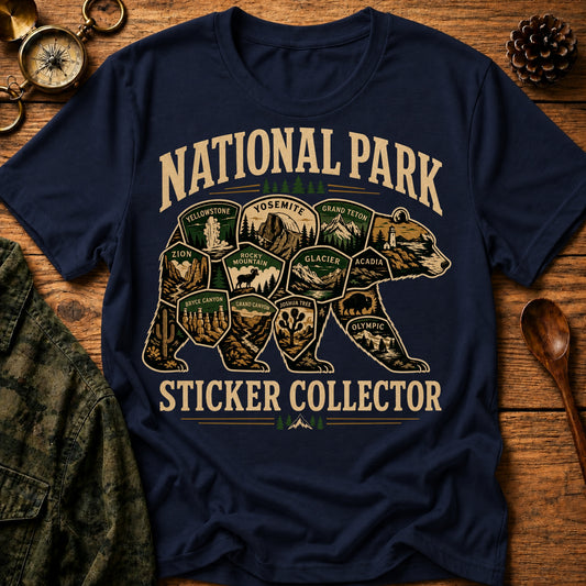 Park Sticker Collector T-Shirt