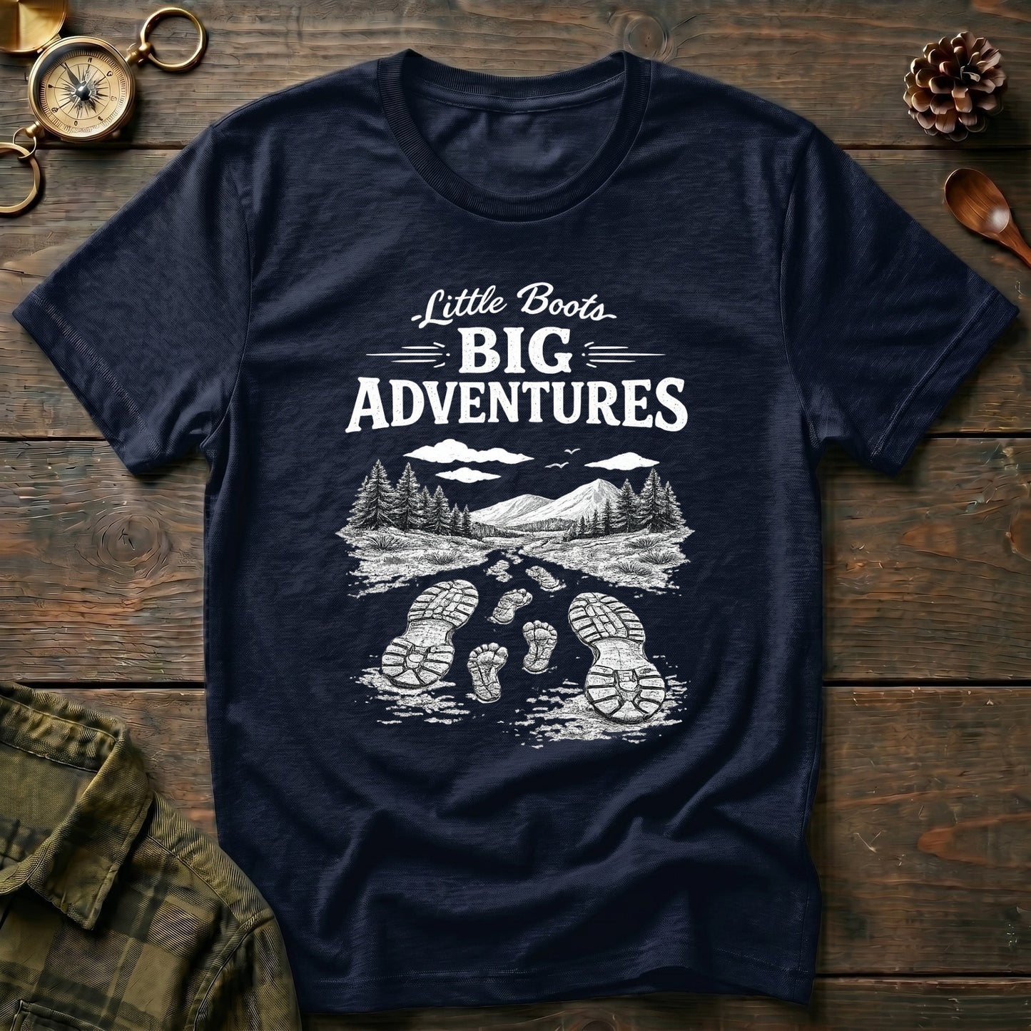 Little Boots Big Adventures T-Shirt