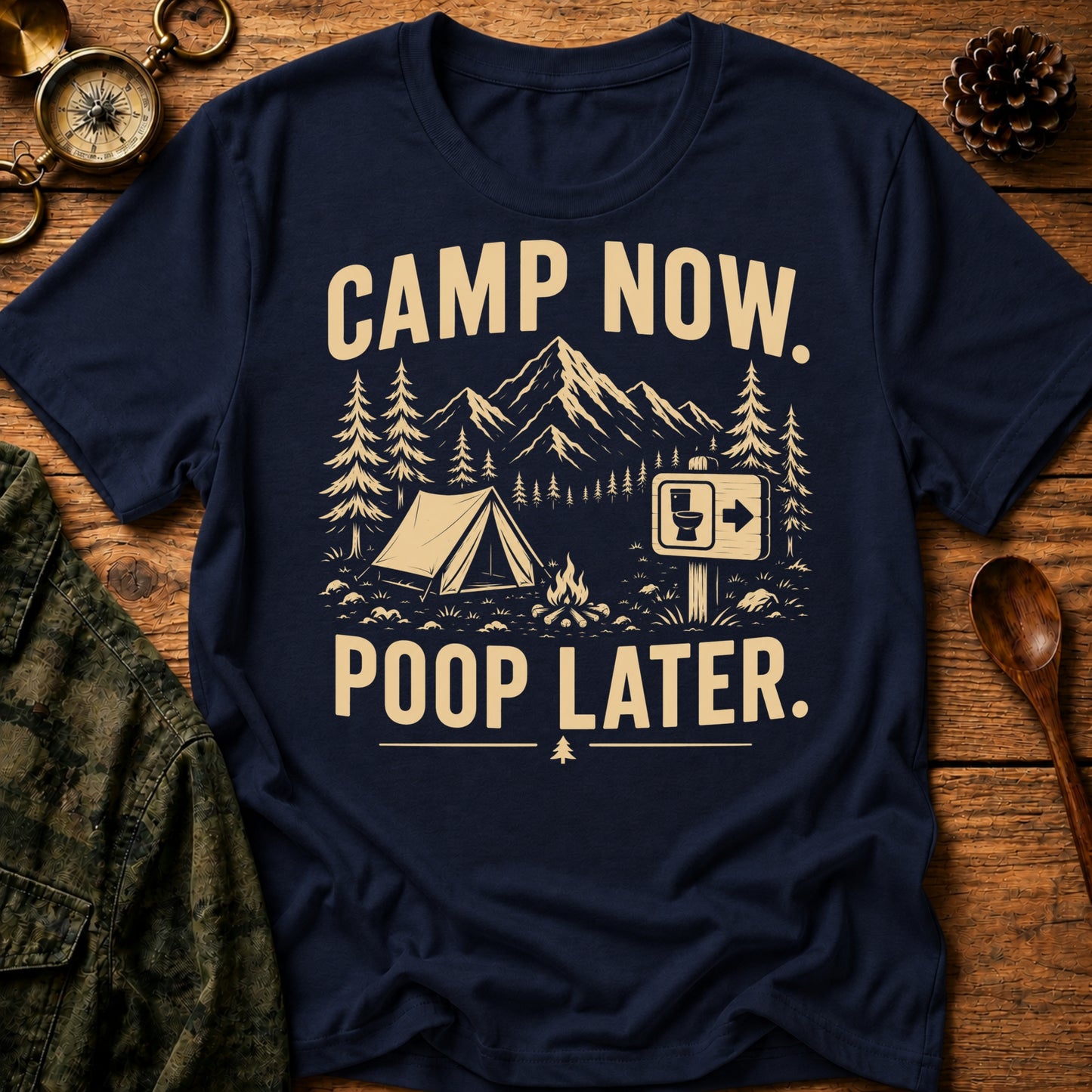 Poop Later T-Shirt