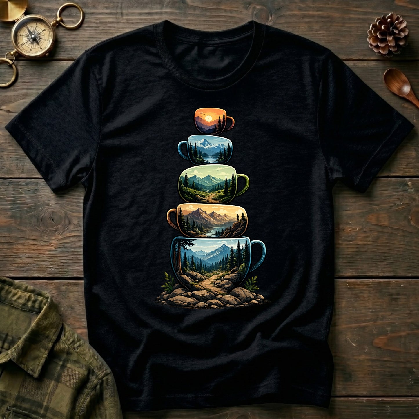 Coffee Stack T-Shirt