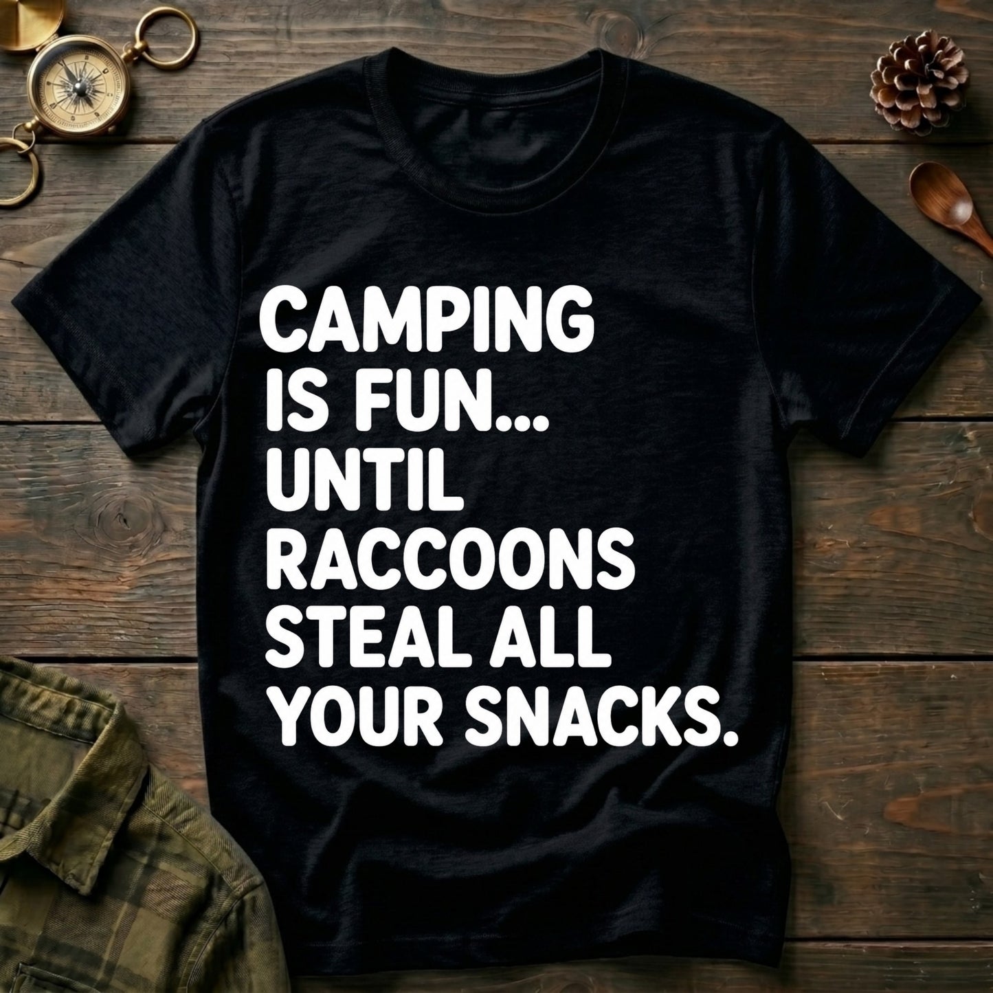 Raccoon Snacks T-Shirt