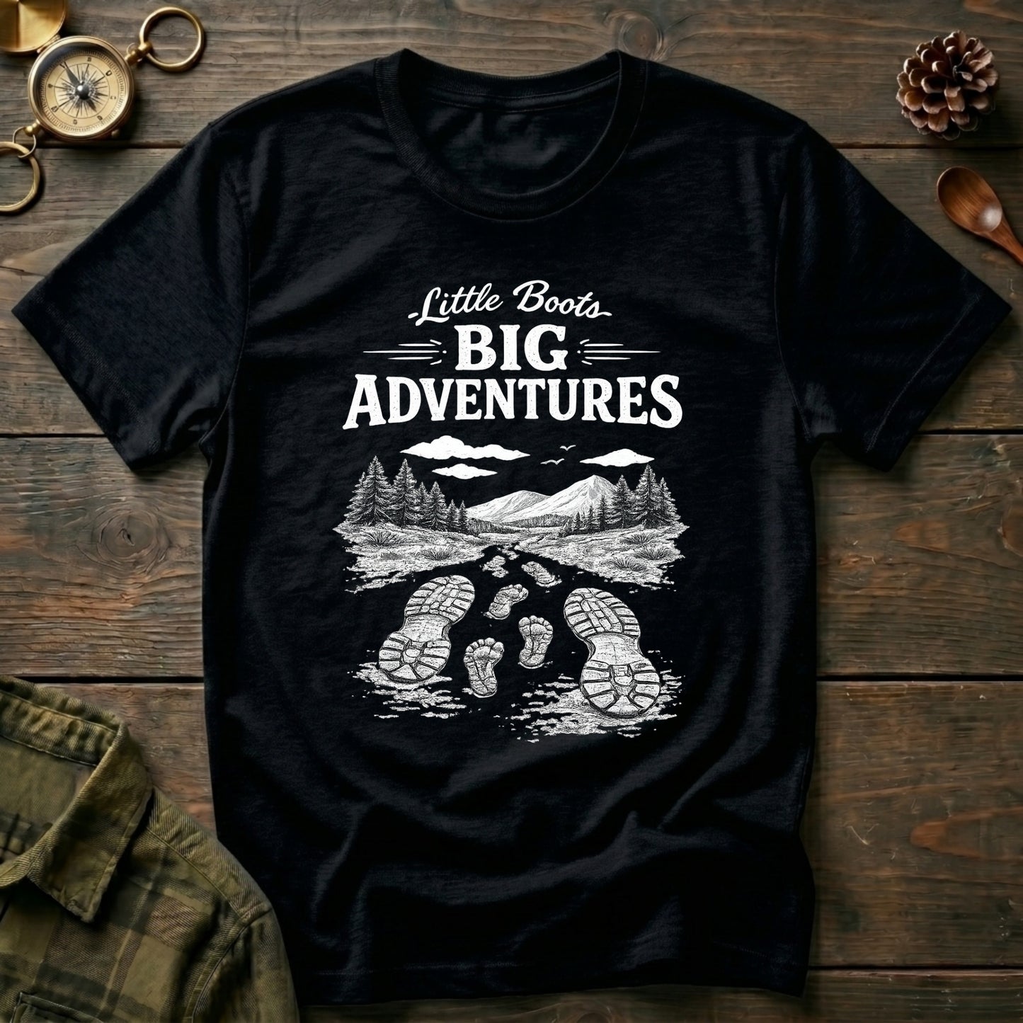 Little Boots Big Adventures T-Shirt