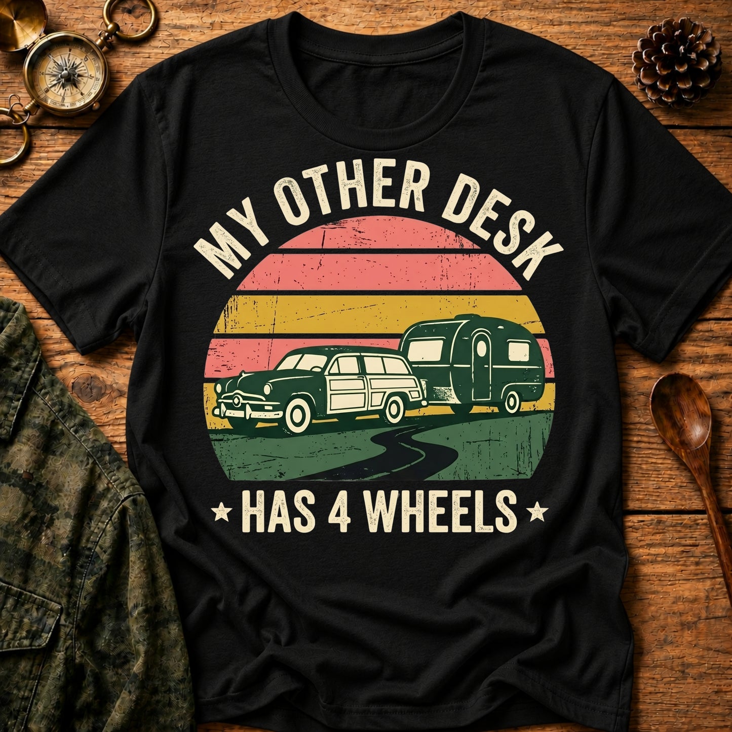 Four Wheels T-Shirt