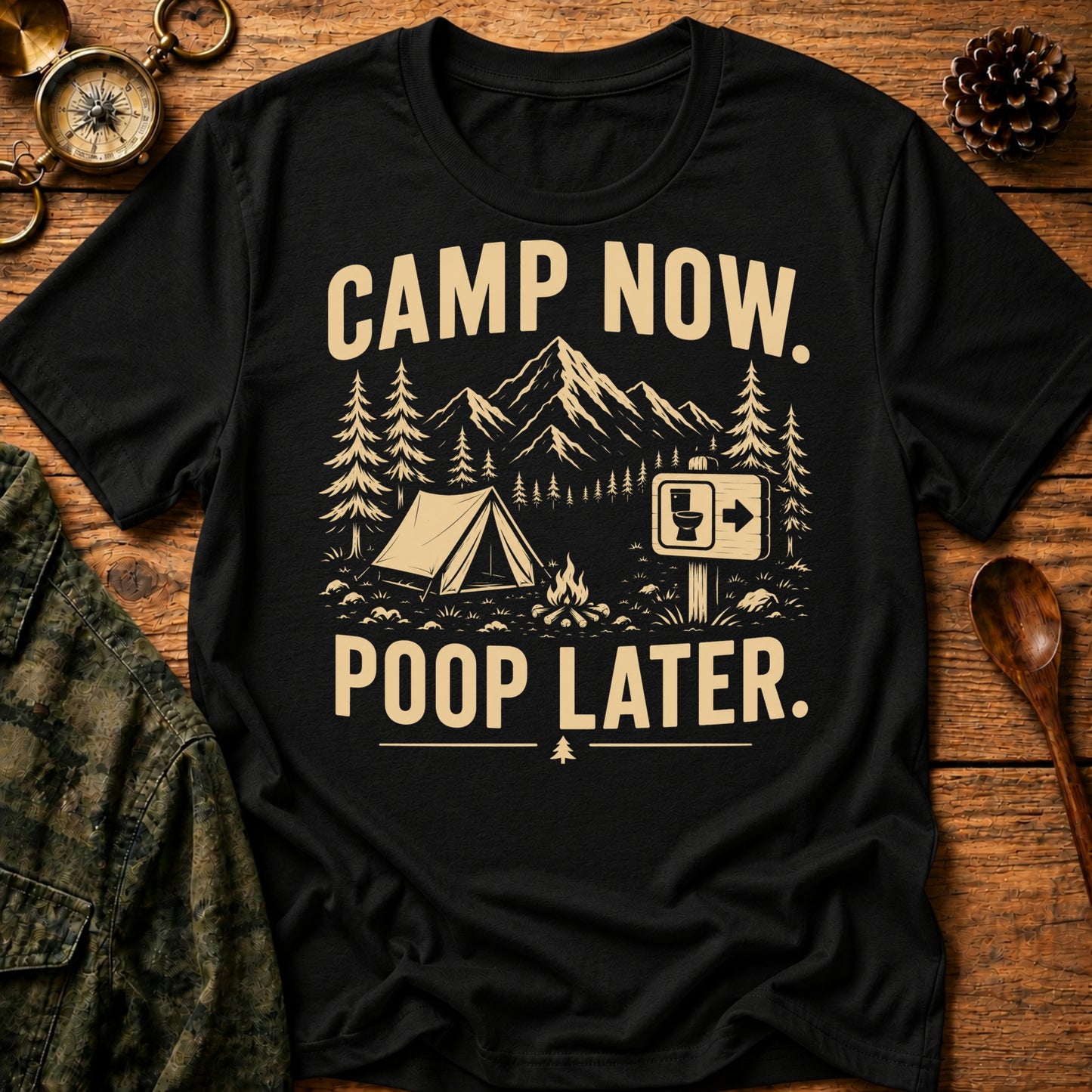 Poop Later T-Shirt