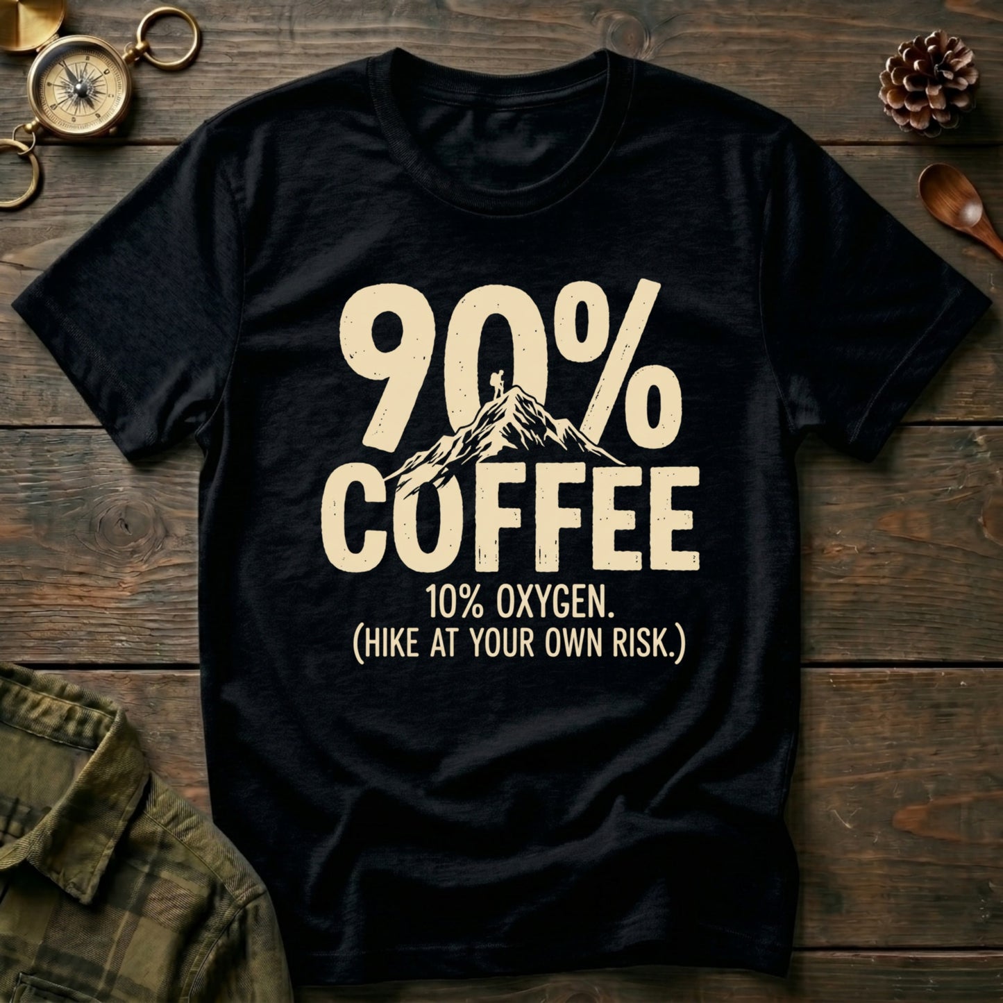 90% Coffee, 10% Oxygen T‑Shirt