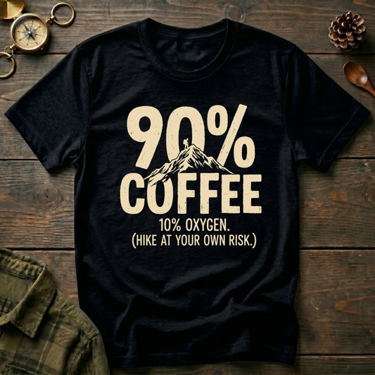 90% Coffee, 10% Oxygen T‑Shirt