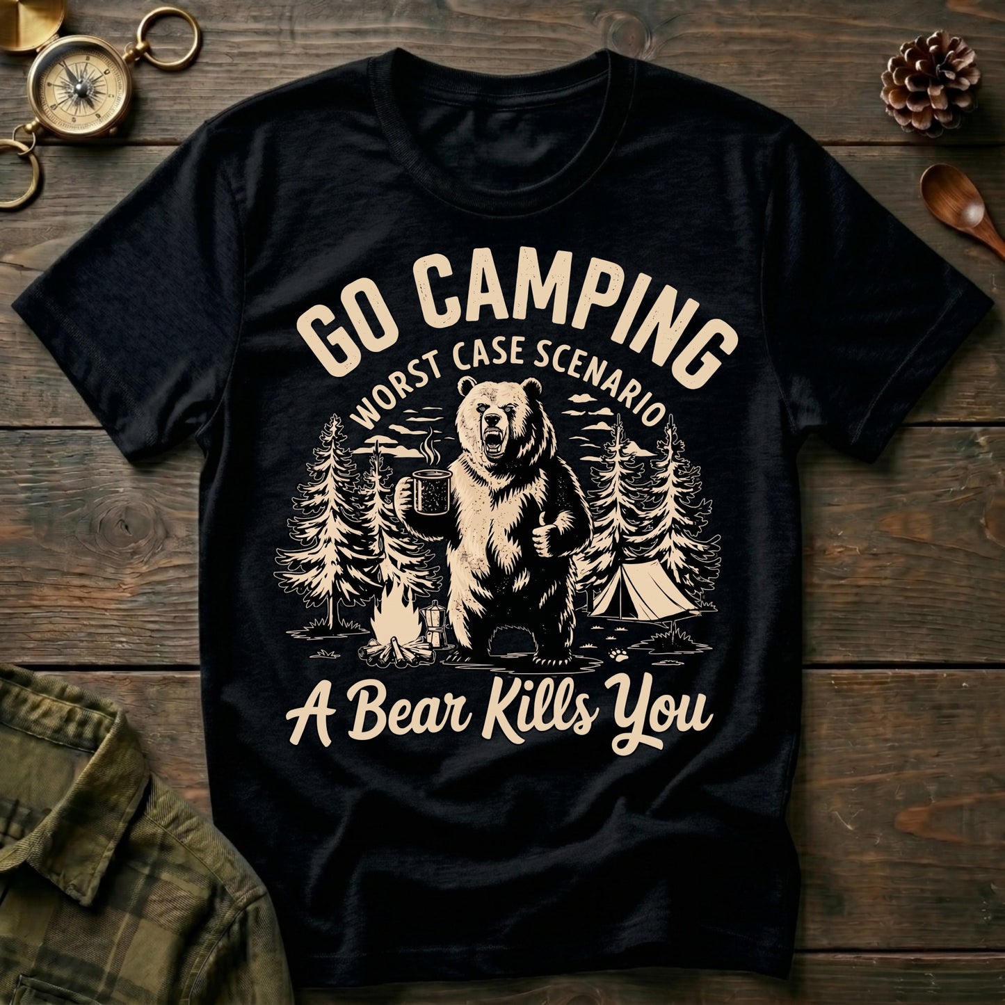 Go Camping T‑Shirt