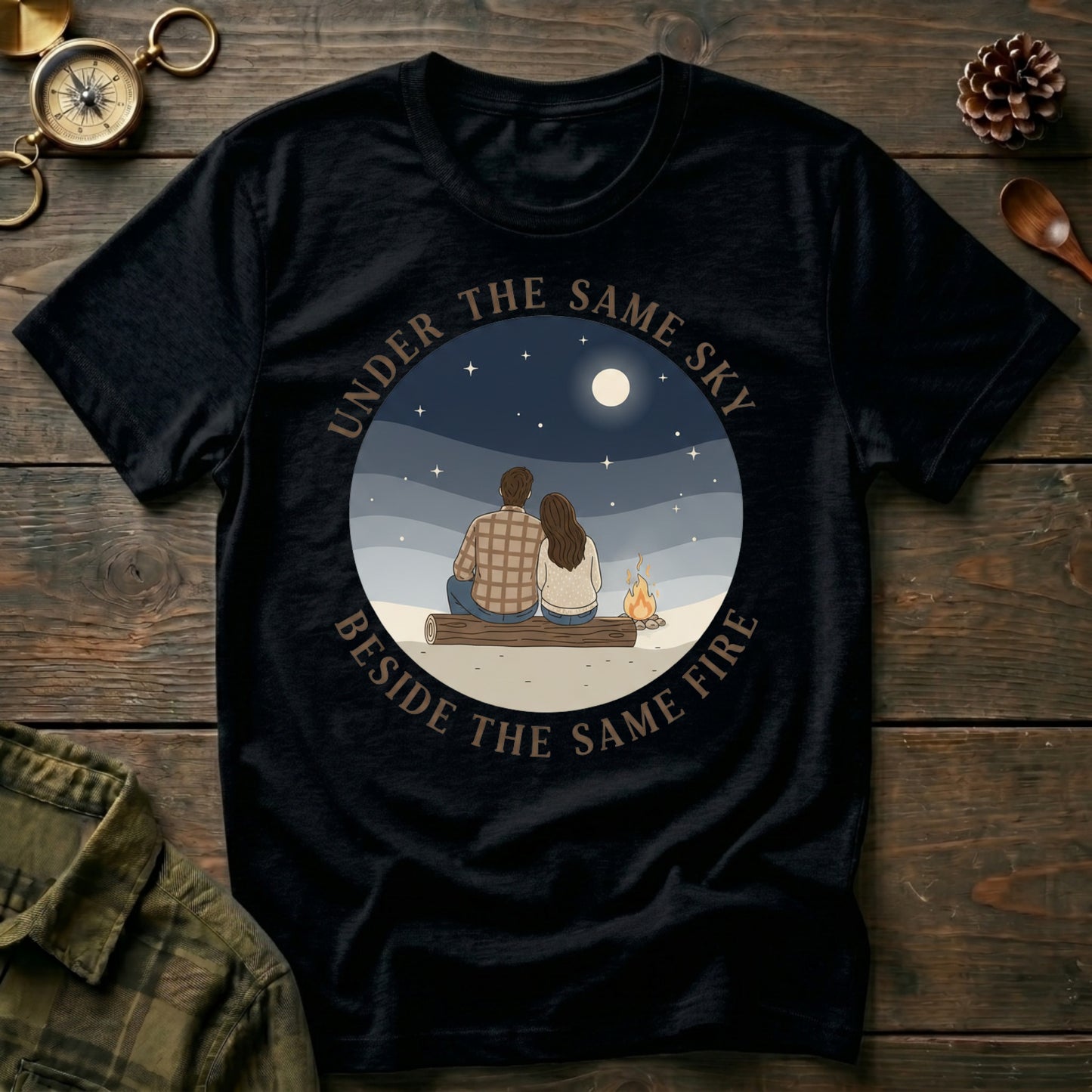 Couple Nightscape T-Shirt
