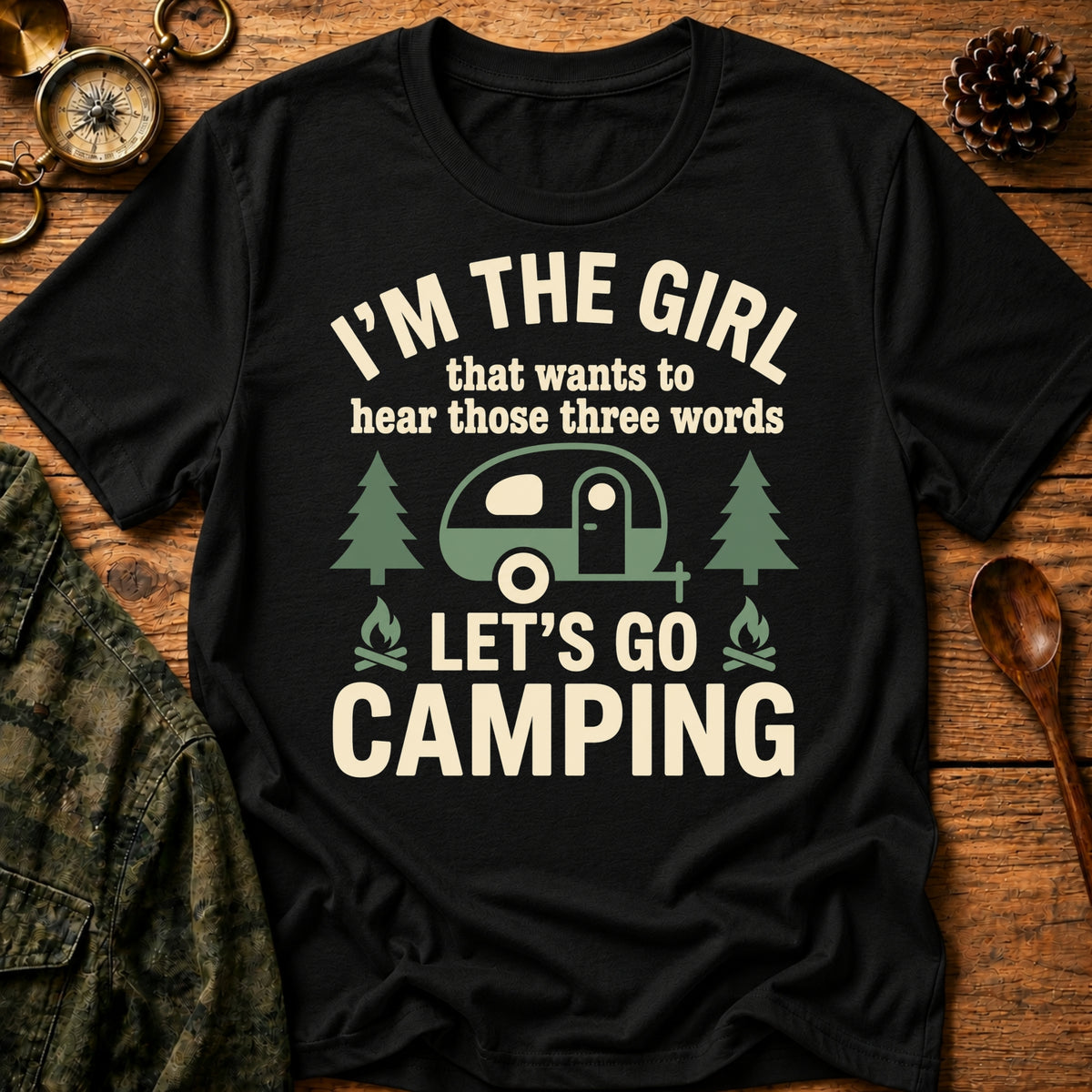 Let's Go Camping T-Shirt