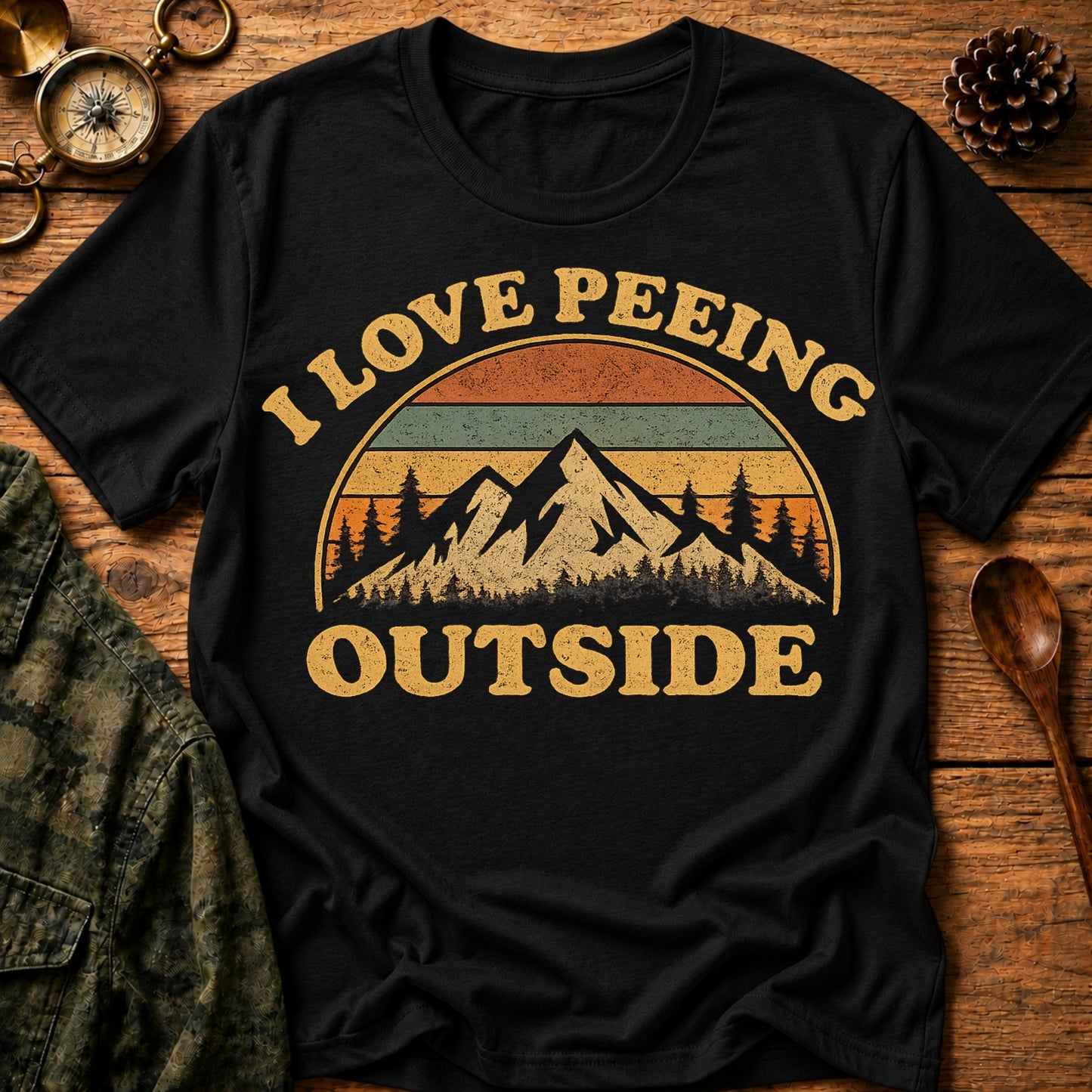 Peeing Outside T-Shirt