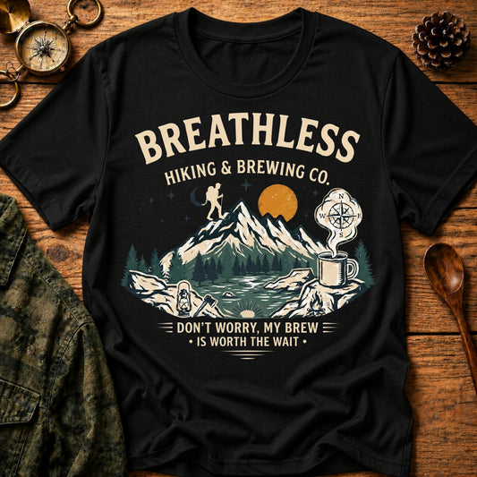 Breathless Hiking & Brewing T-Shirt