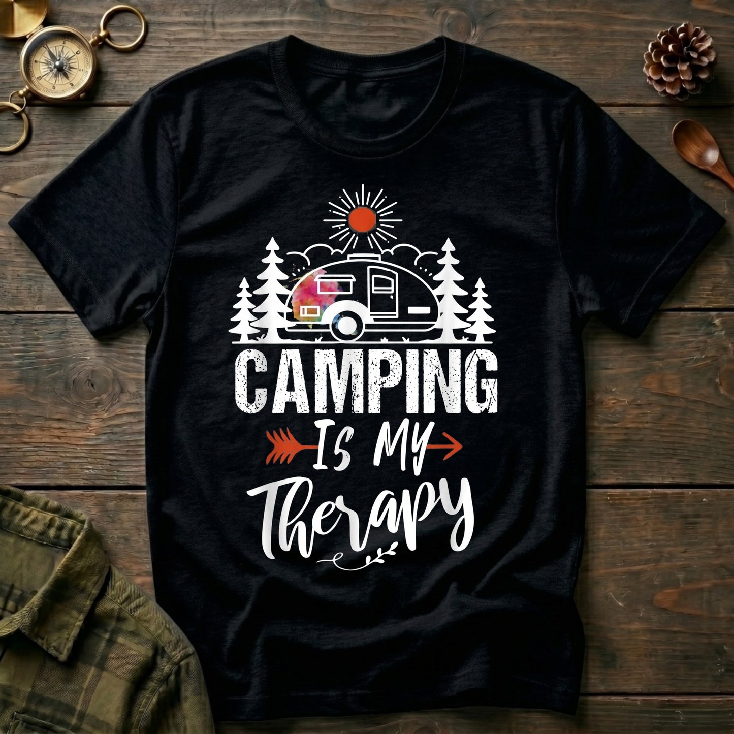 Camping Therapy T-Shirt