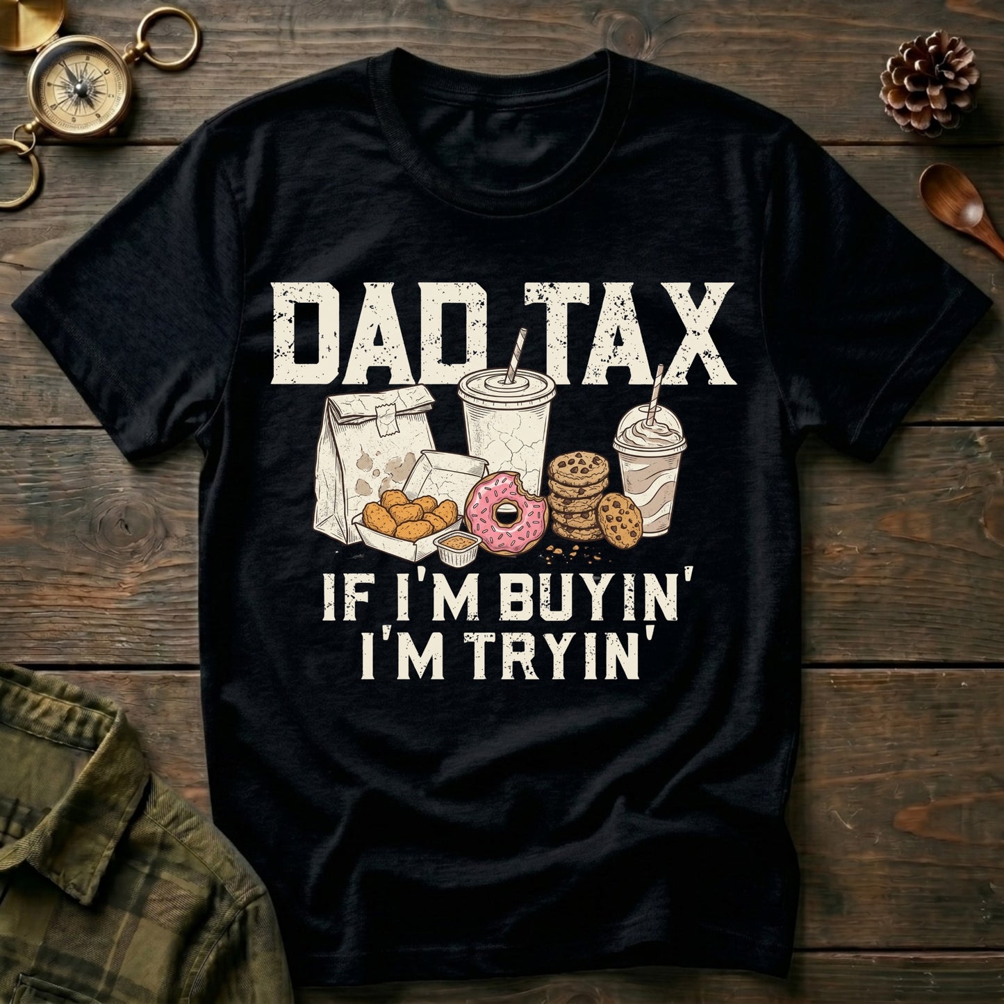 Snack Dad Tax T-Shirt