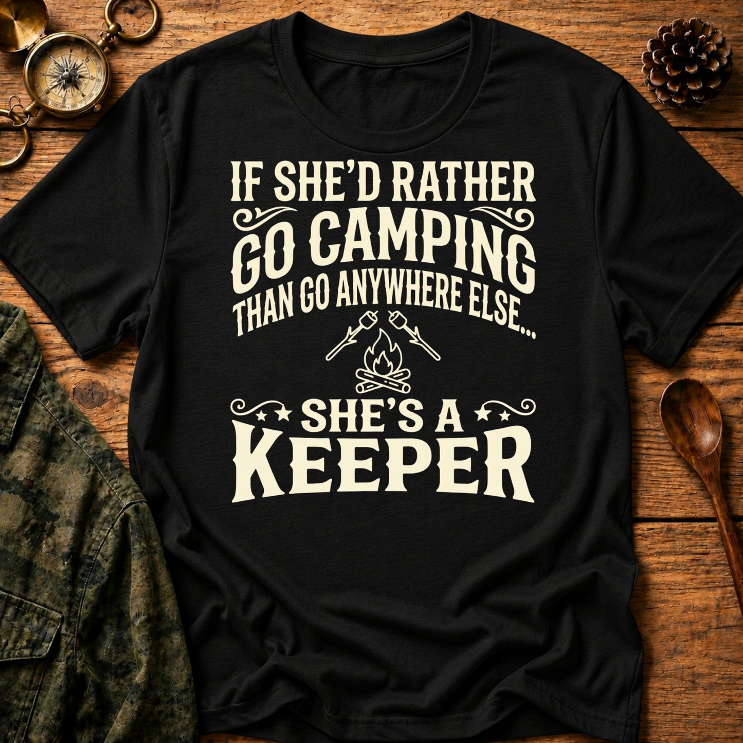 She's A Keeper T-Shirt