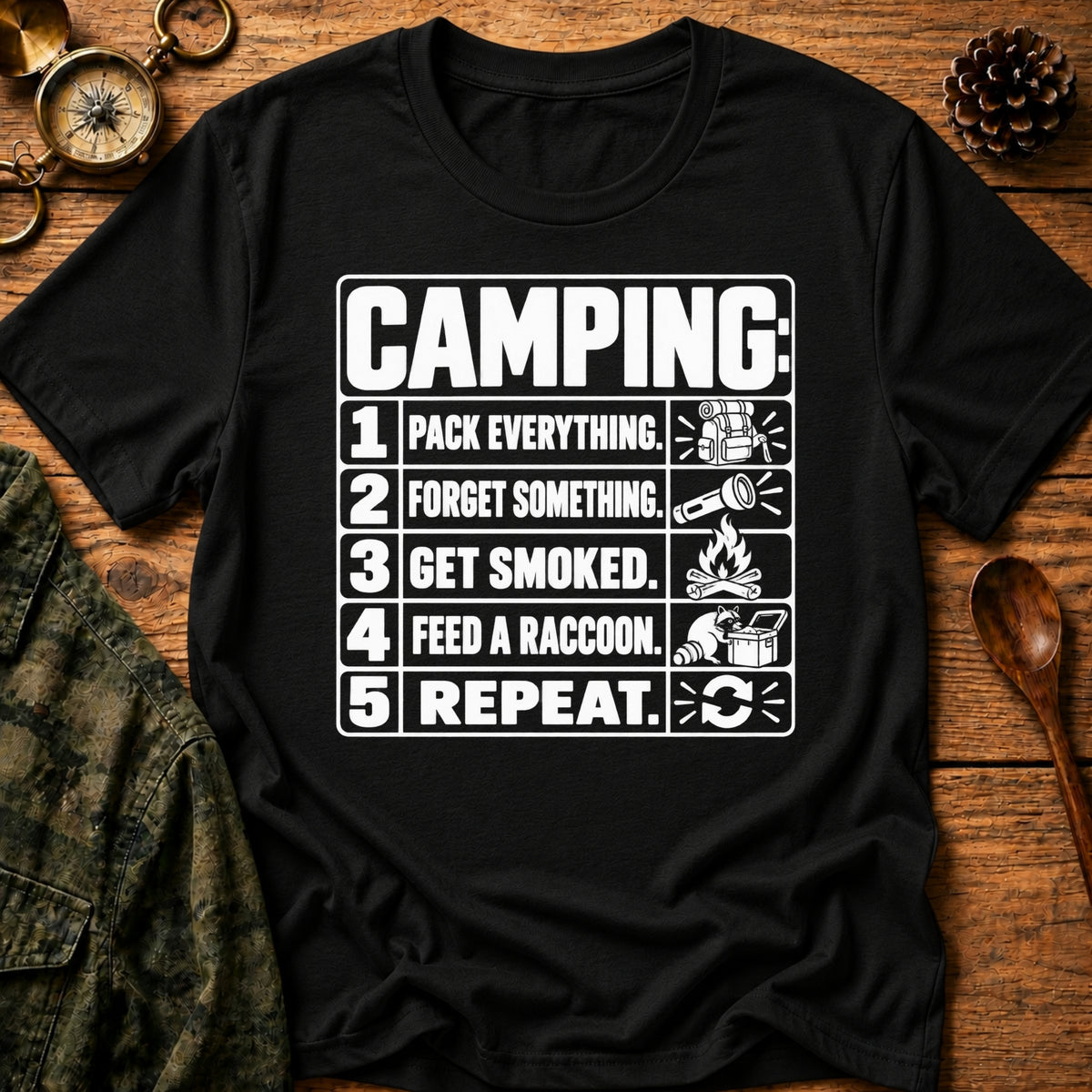 Camping Rules T-Shirt