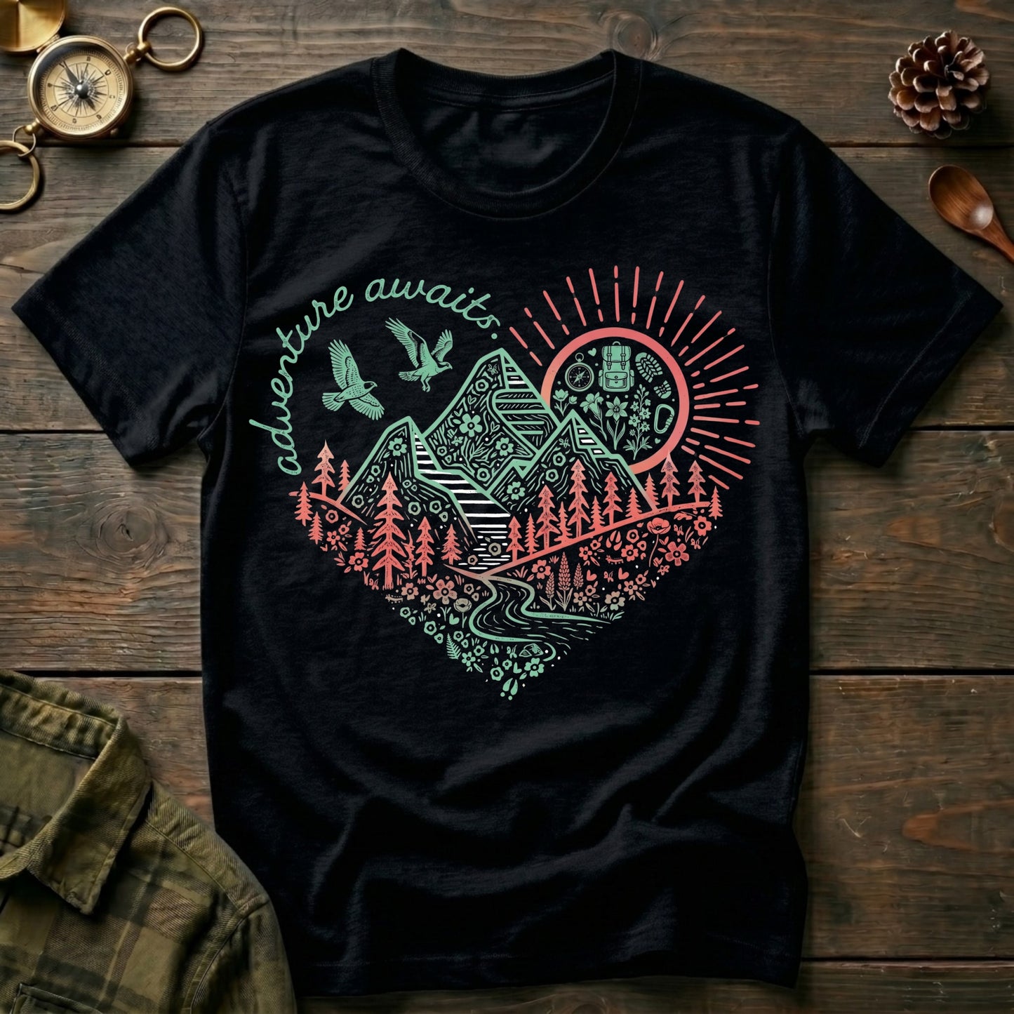 Adventure Awaits T-Shirt
