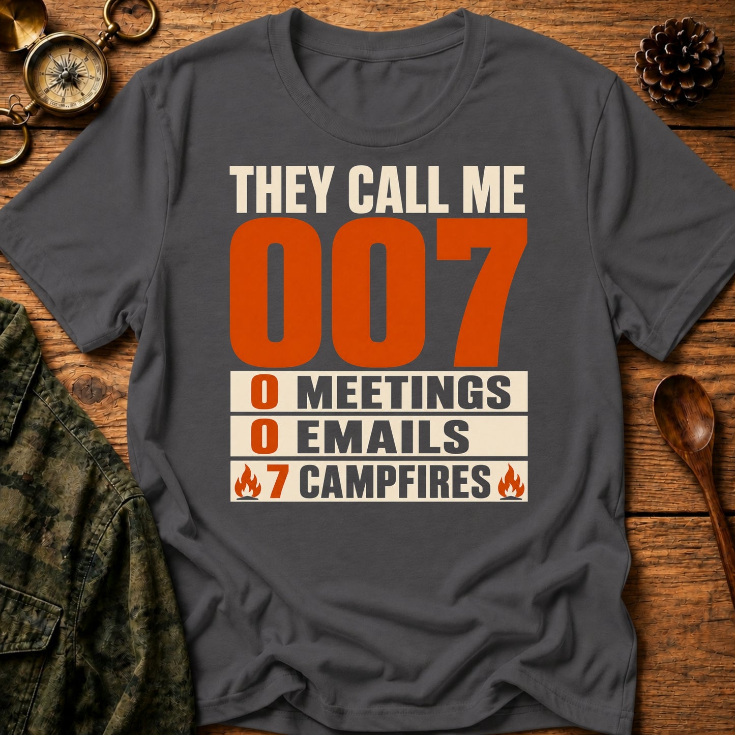 Agent 007 Camper T-Shirt
