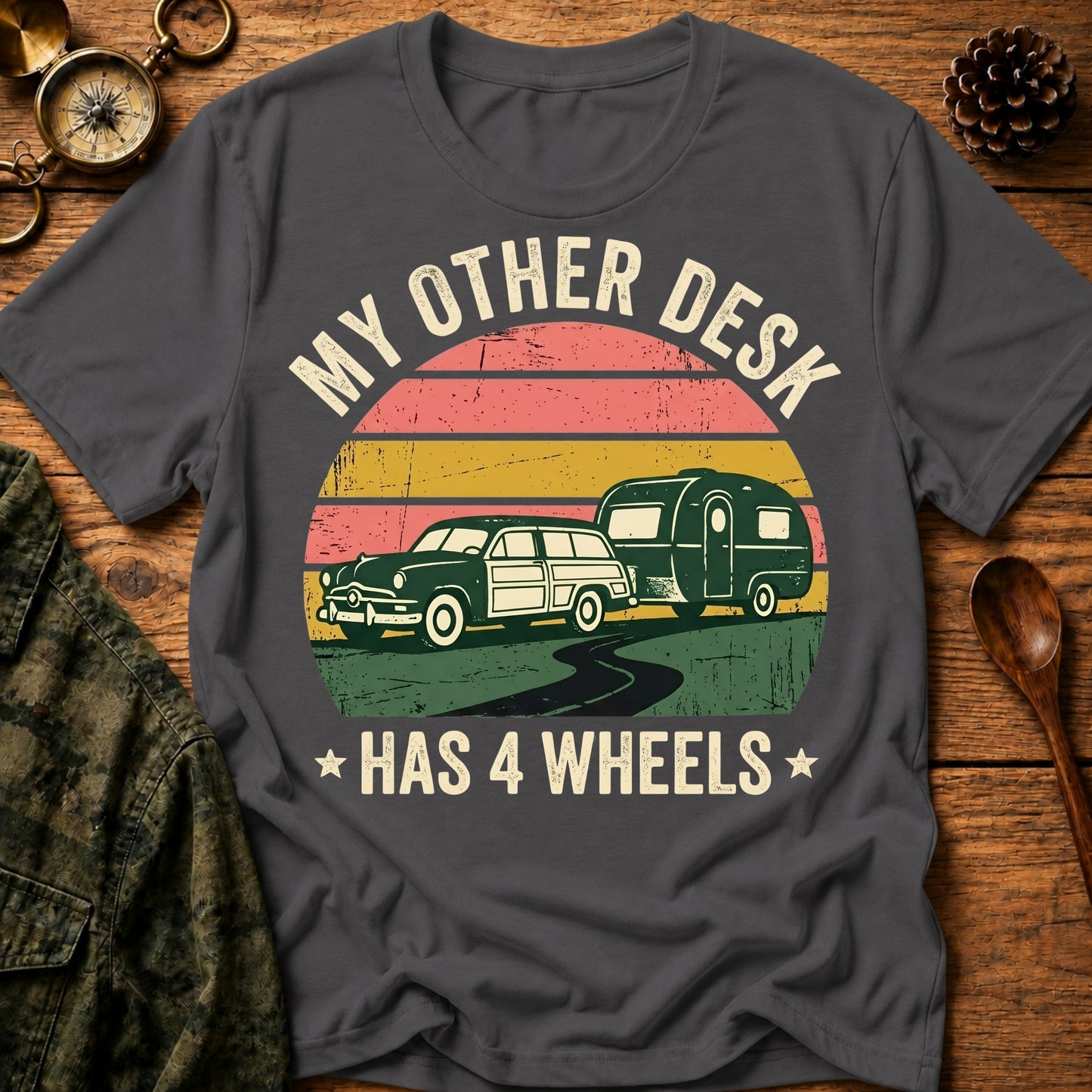 Four Wheels T-Shirt