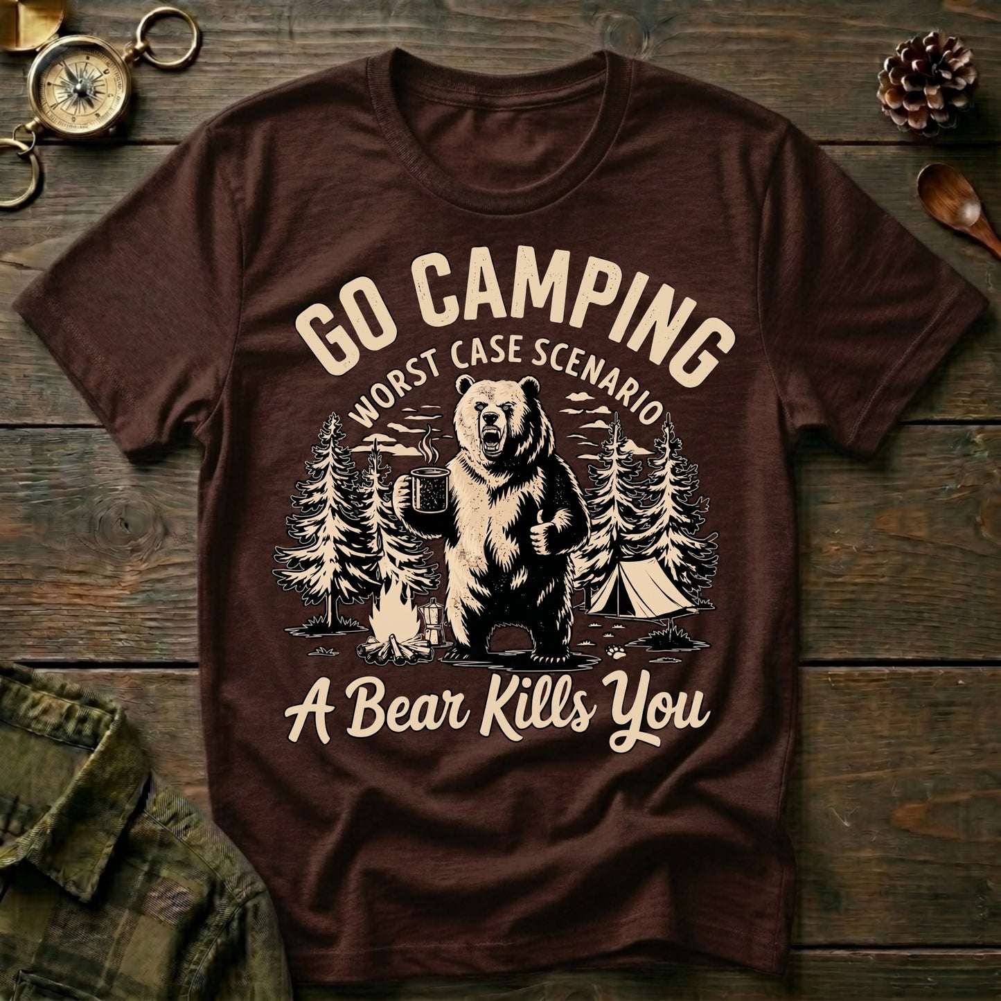 Go Camping T‑Shirt