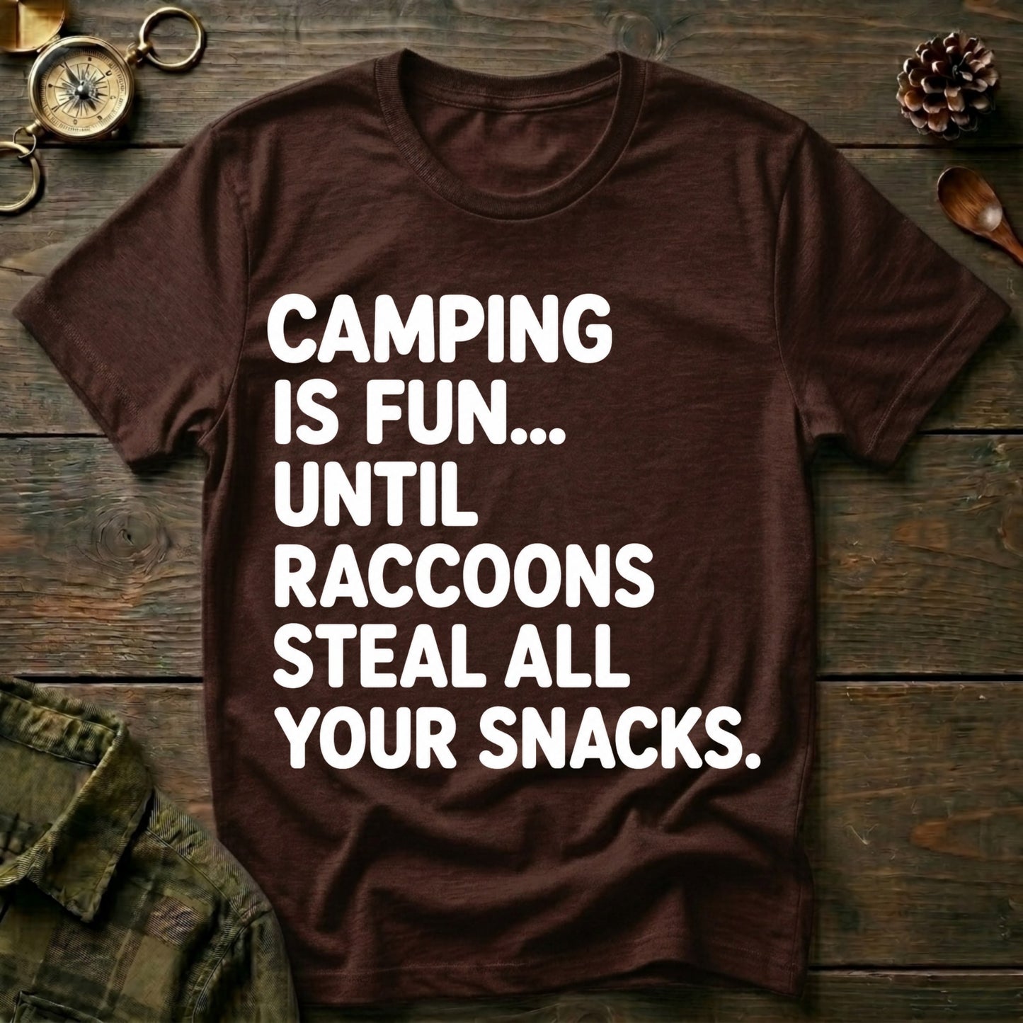 Raccoon Snacks T-Shirt