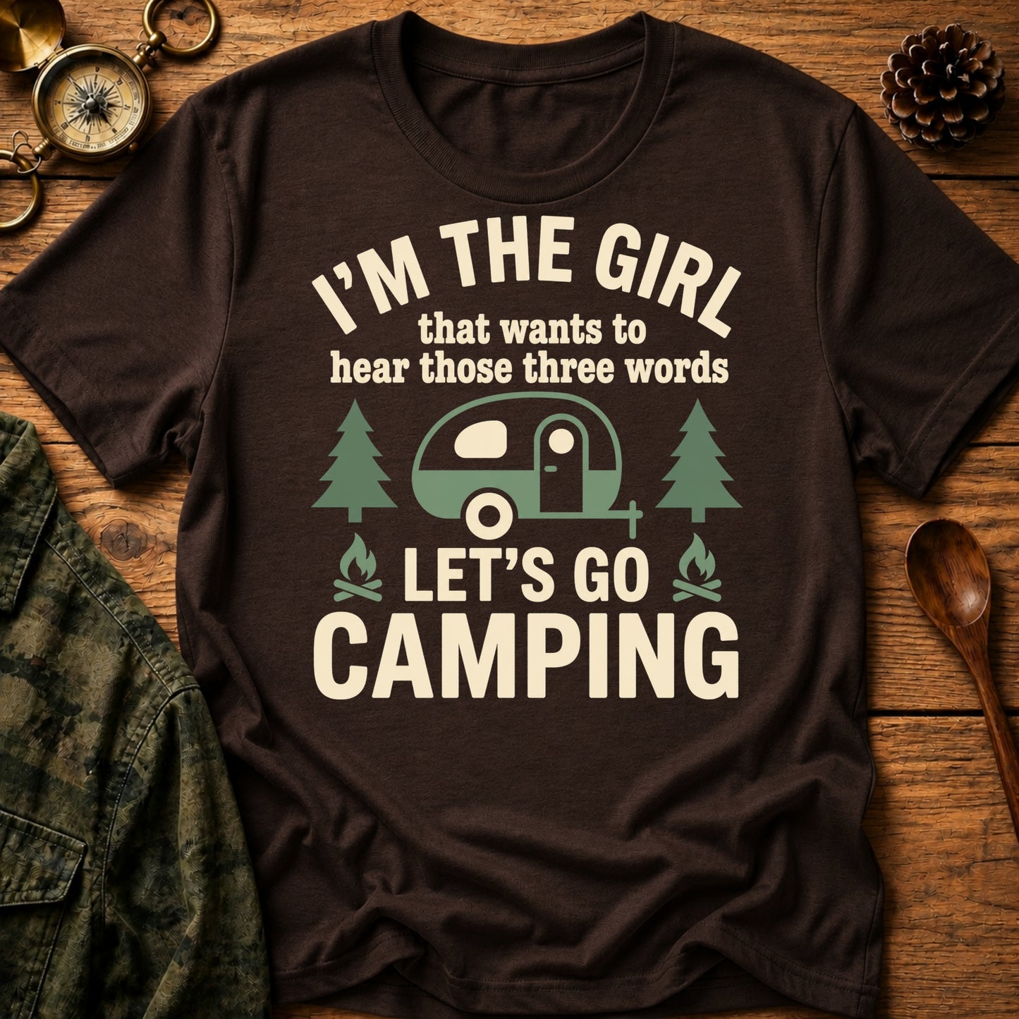 Let's Go Camping T-Shirt