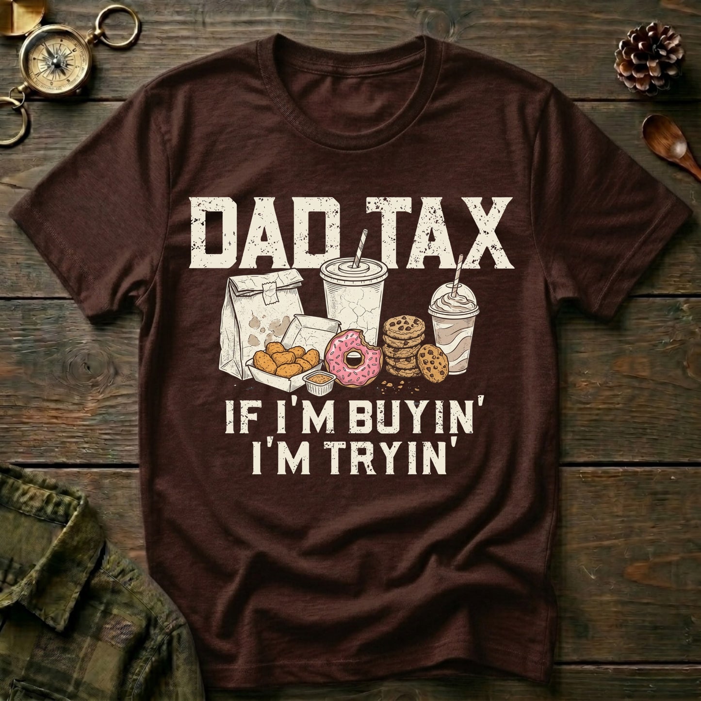 Snack Dad Tax T-Shirt