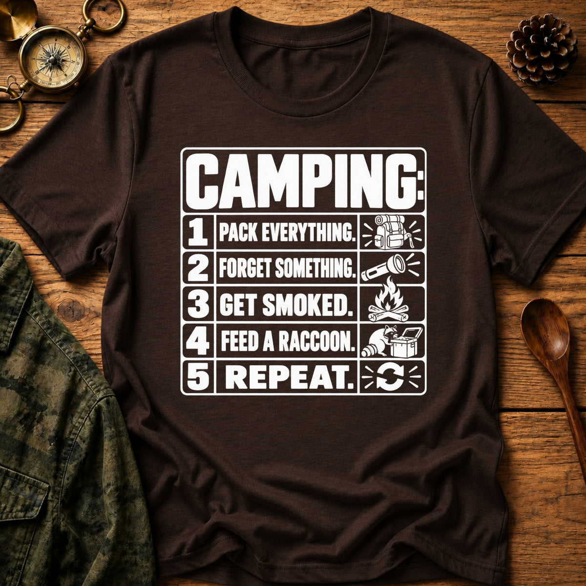 Camping Rules T-Shirt