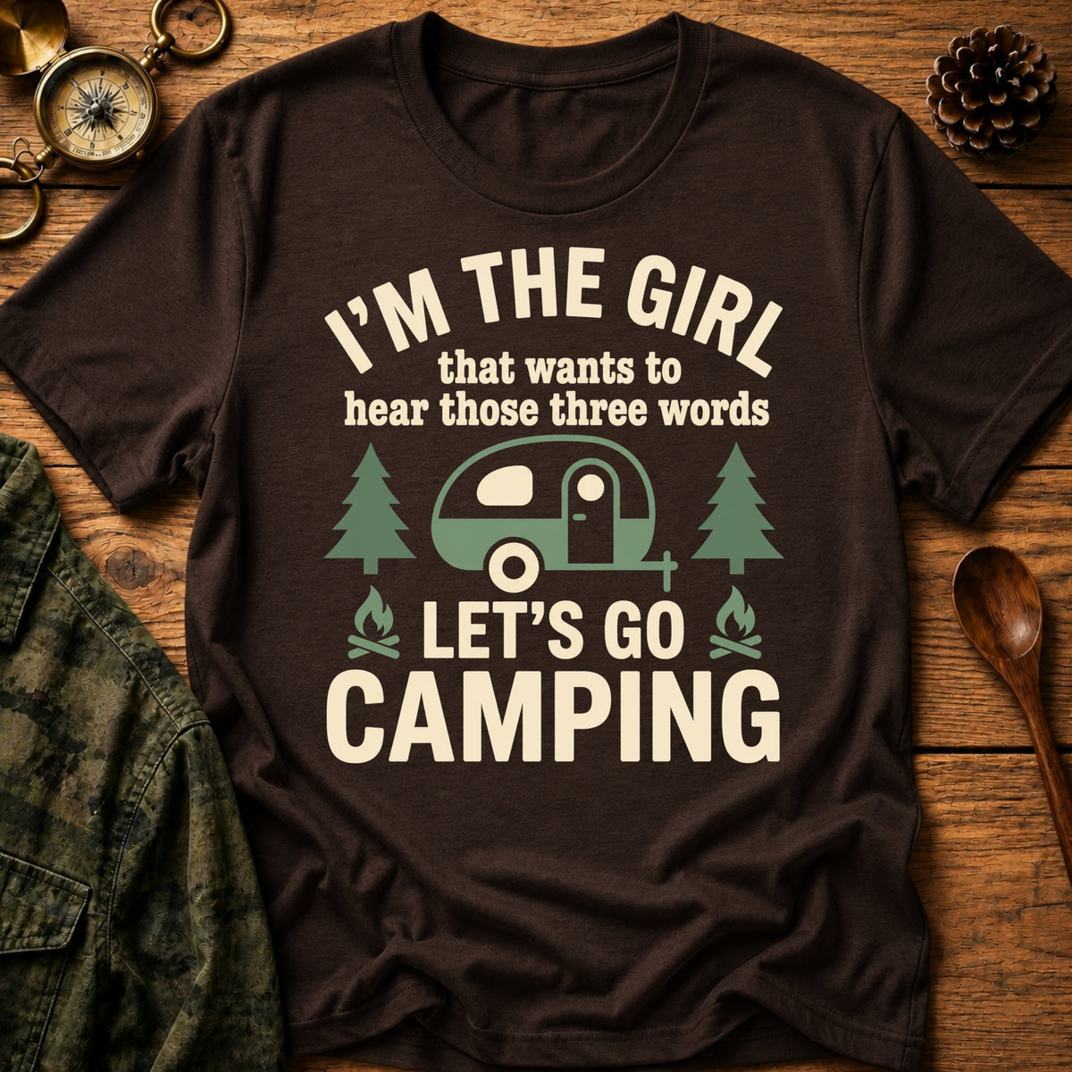 Let's Go Camping T-Shirt