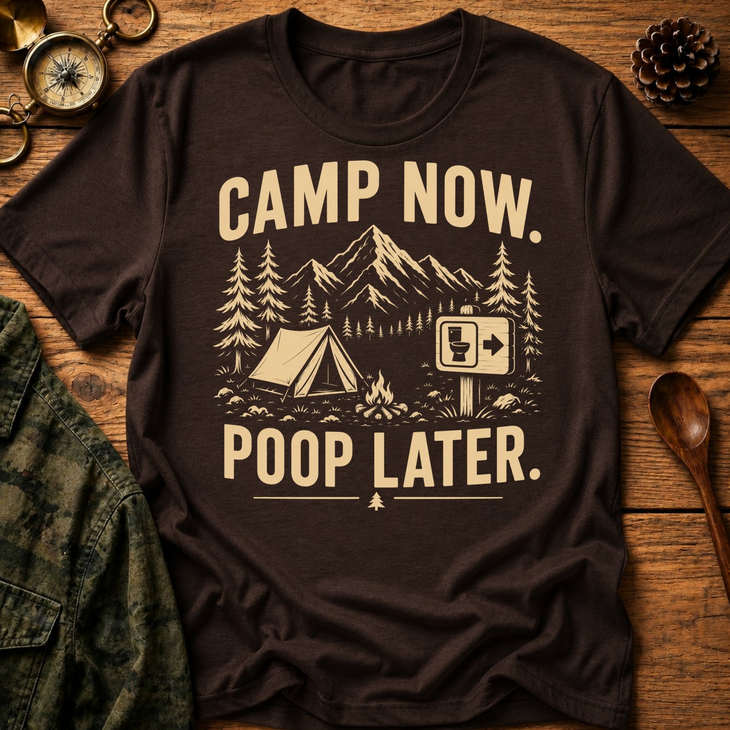 Poop Later T-Shirt