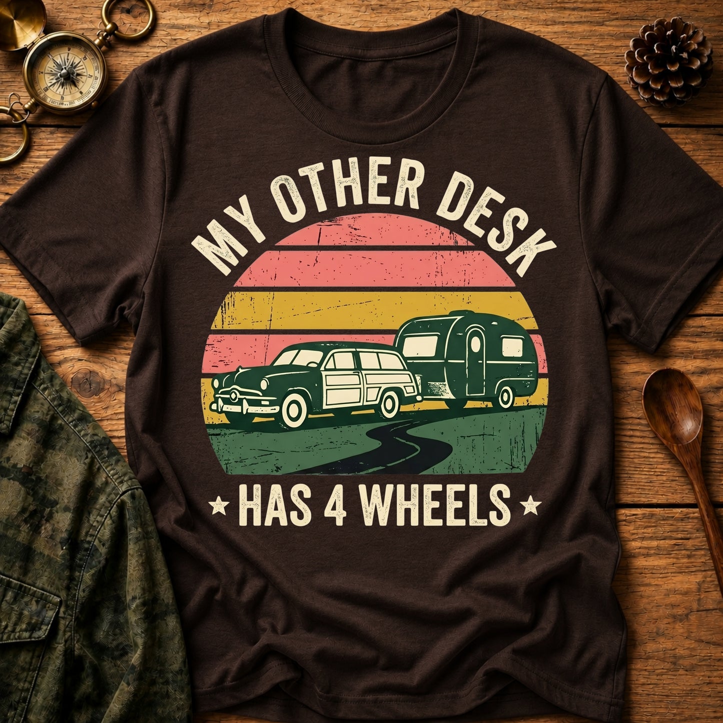 Four Wheels T-Shirt