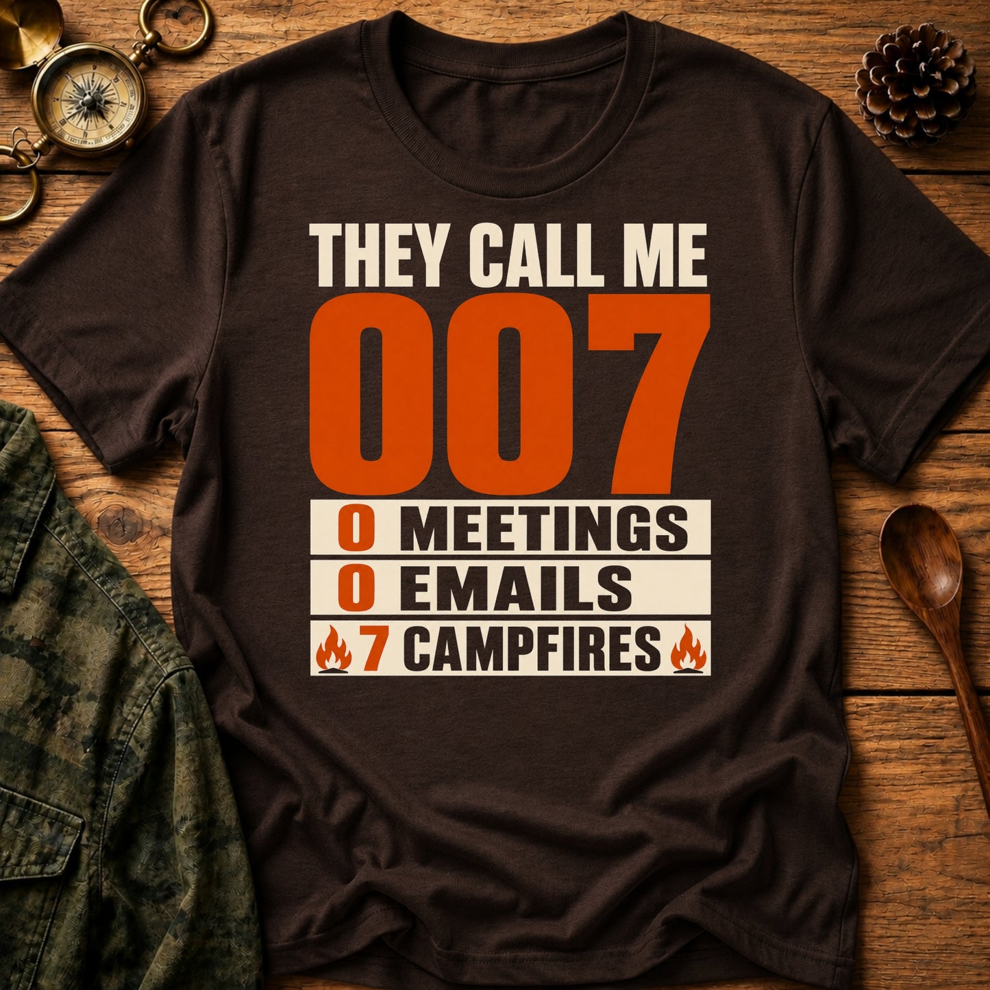 Agent 007 Camper T-Shirt