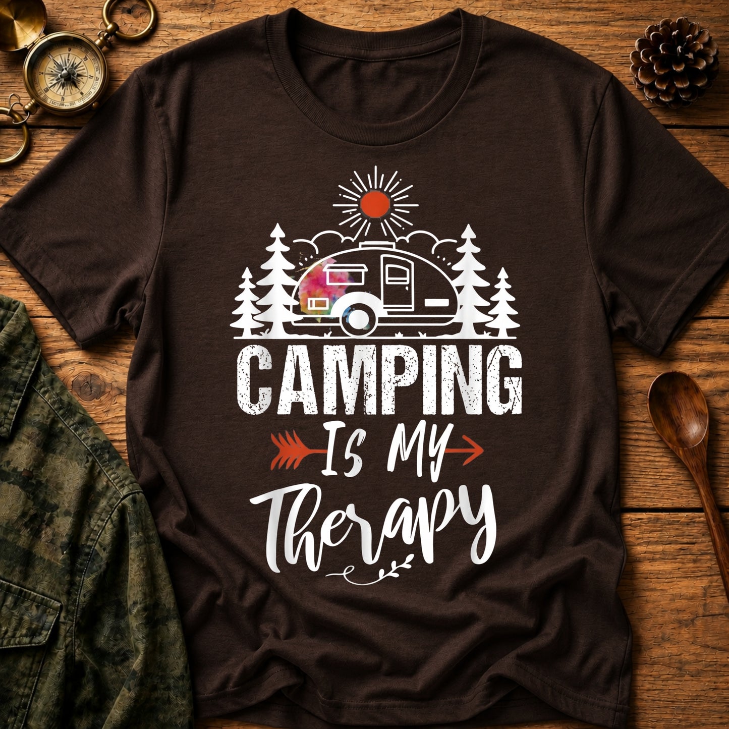 Camping Therapy T-Shirt