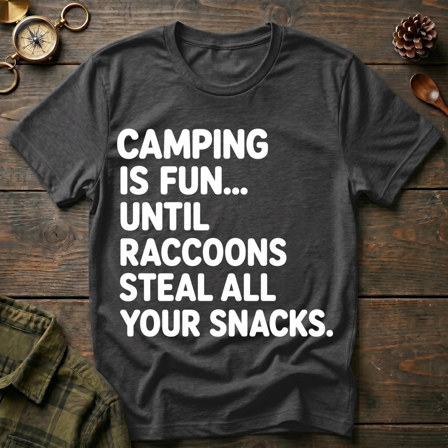 Raccoon Snacks T-Shirt