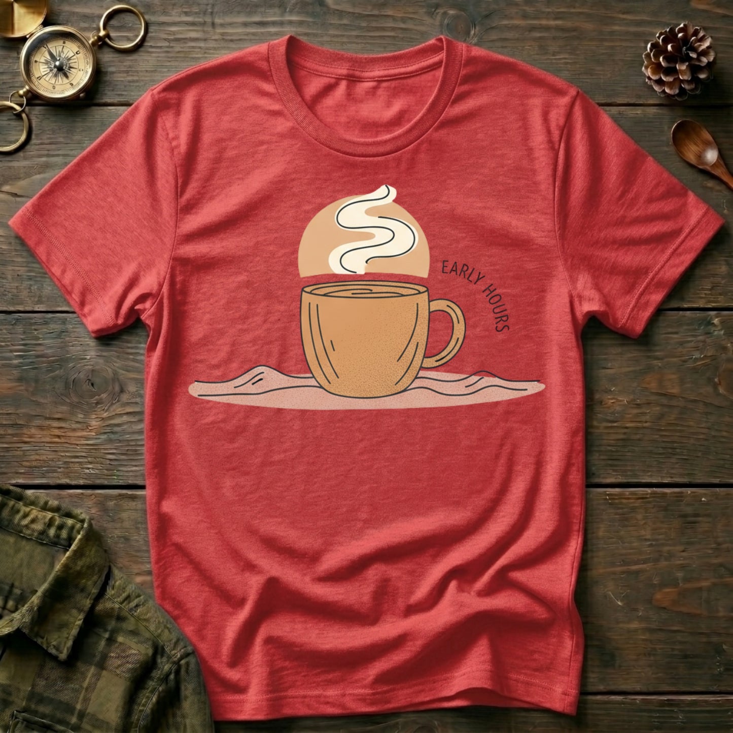 Cozy Morning Coffee T-Shirt